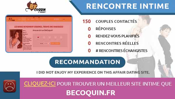 rencontres intimes sur BeCoquin